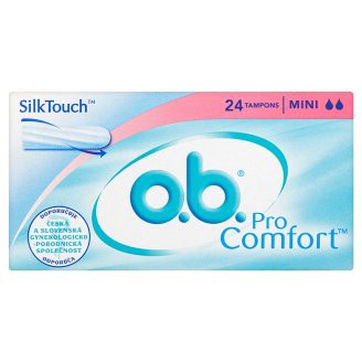 O.B.Tampony ProComfort Mini 24ks O.B.Tampony ProComfort Mini 24ks - Kosmetika Pro ženy Intimní hygiena Tampóny
